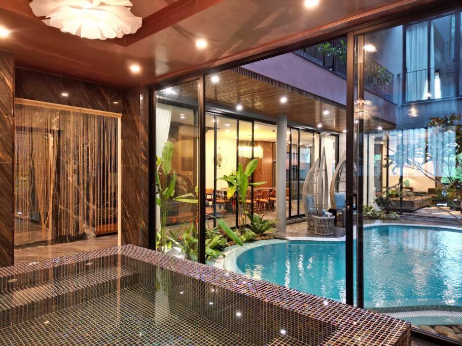 Song Cat Villa - 420Dk - Luxury Villa, Sauna, Jacuzzi Дананг Экстерьер фото